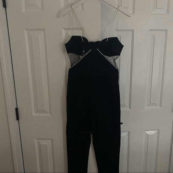Diamanté Strap Jumpsuit from Heiress Beverly Hills - Picture 7 of 7